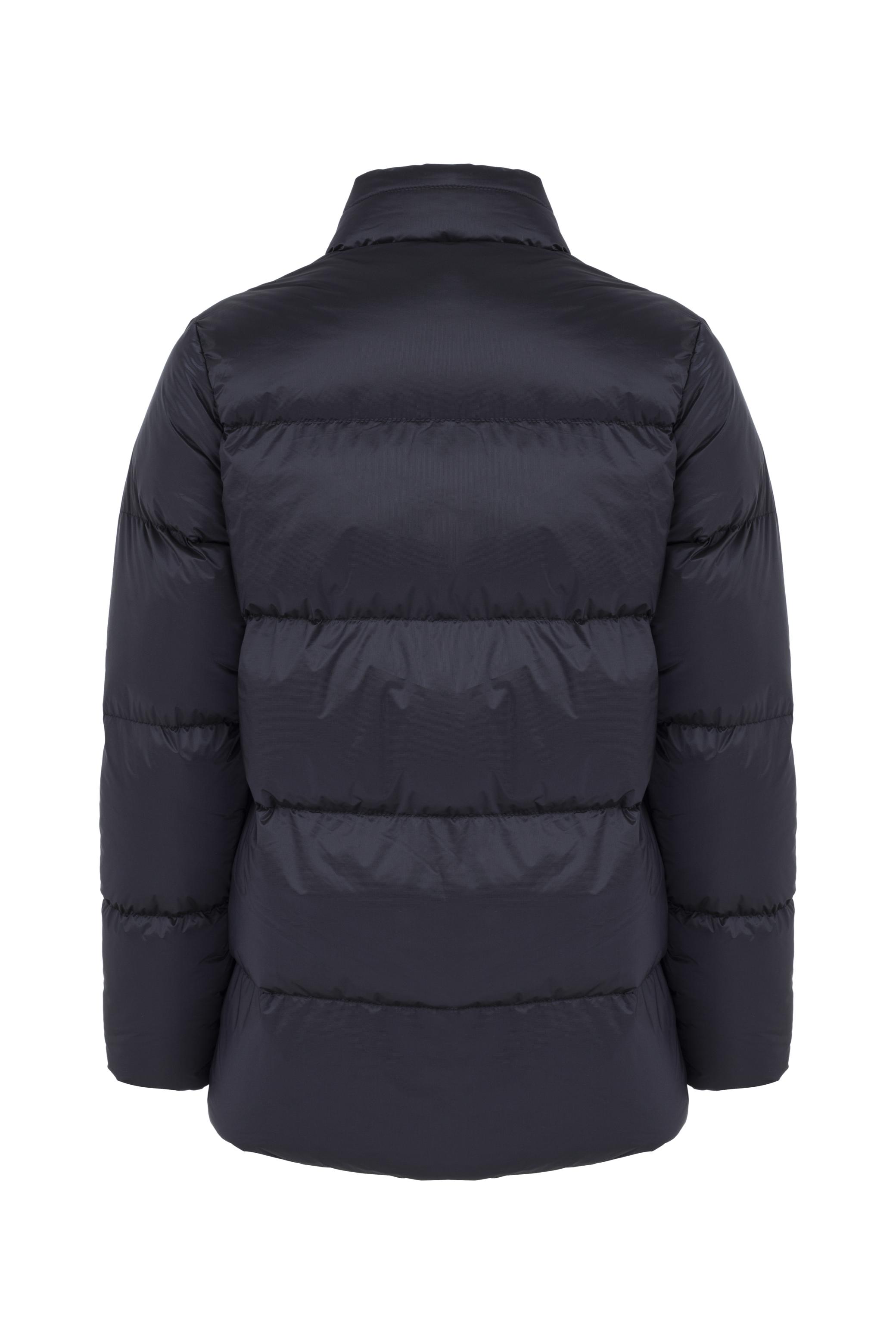 DİK YAKA KAPİTONE MONT