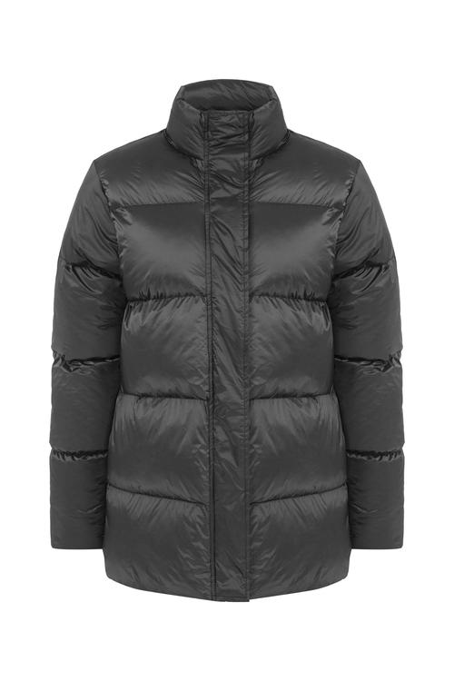  DİK YAKA KAPİTONE MONT