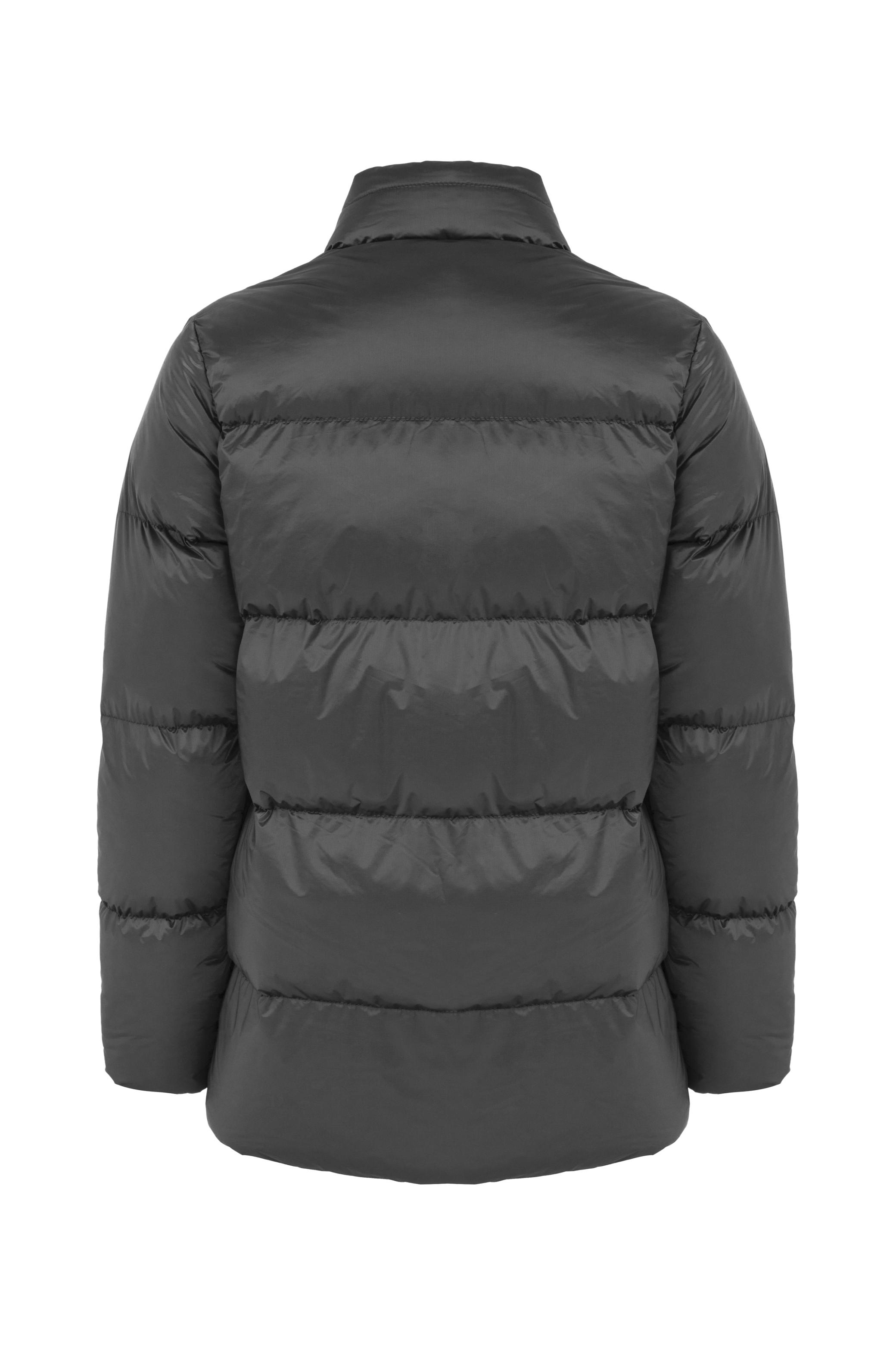 DİK YAKA KAPİTONE MONT