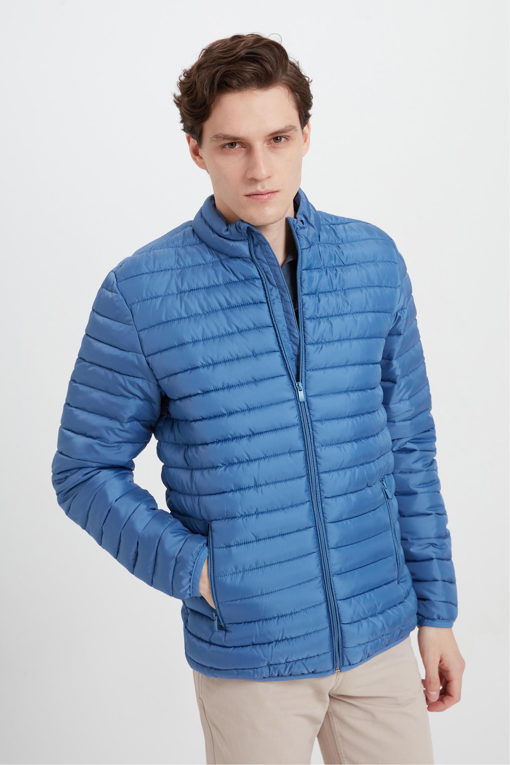 DİK YAKA ŞİŞME MONT