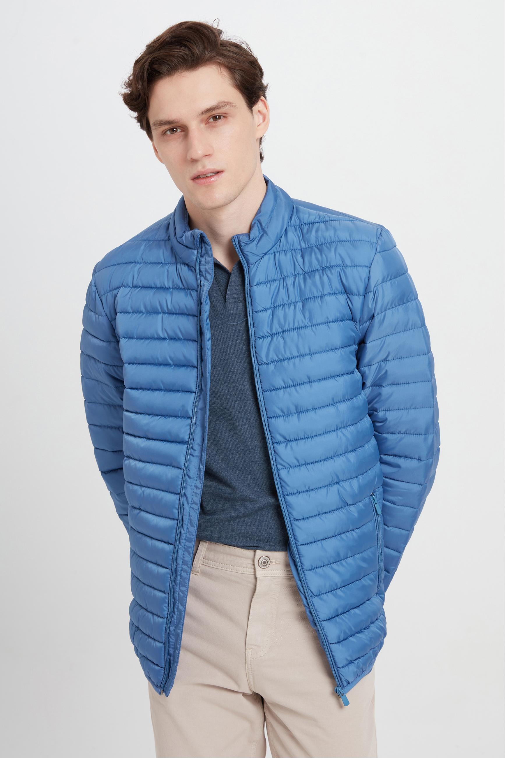 DİK YAKA ŞİŞME MONT