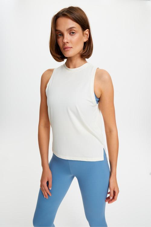 KOLSUZ BİSİKLET YAKA ATLET