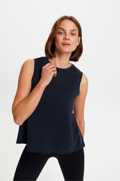  MODAL KARIŞIMLI KOLSUZ ATLET