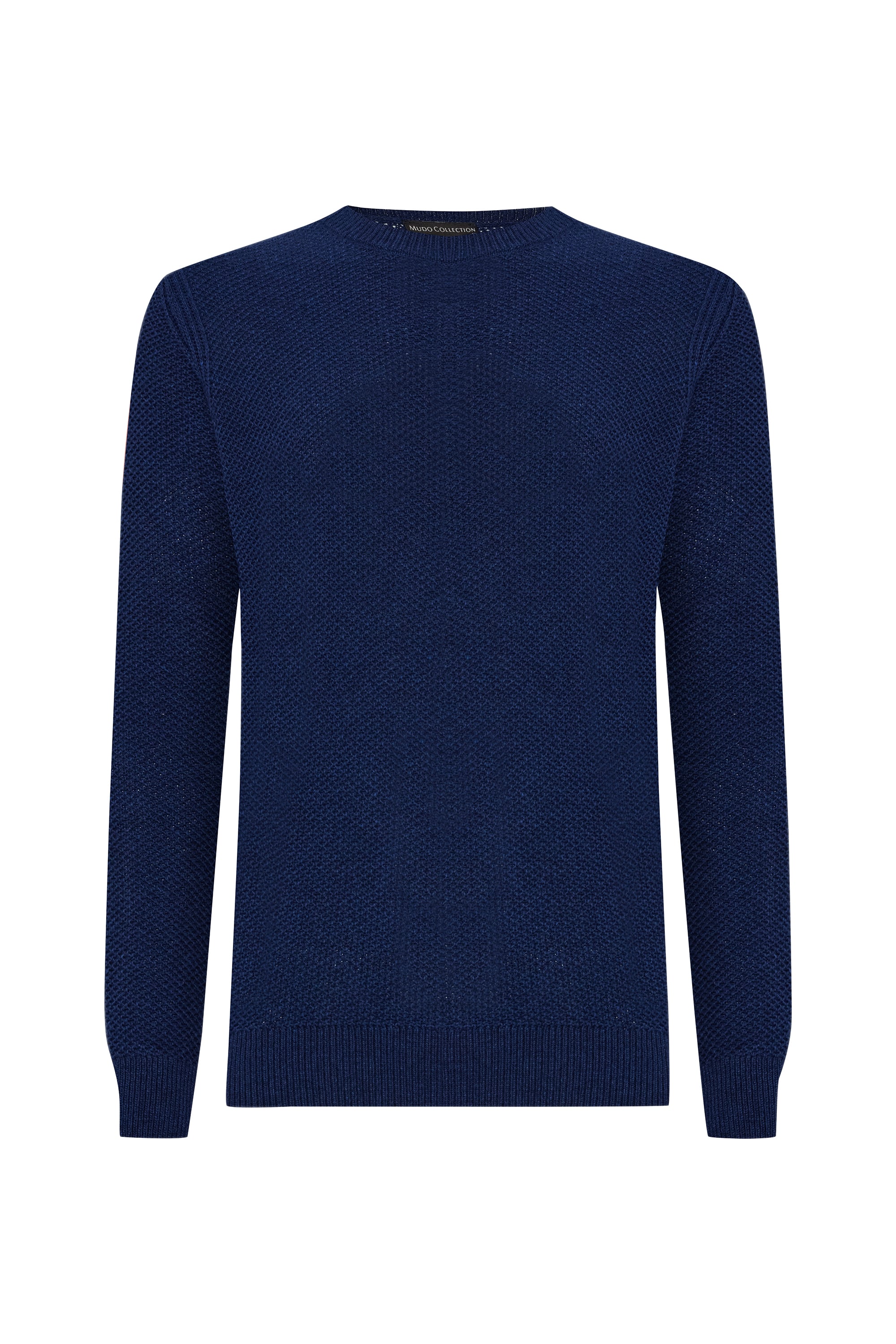 TEKSTÜRLÜ YÜN KARIŞIMLI KAZAK