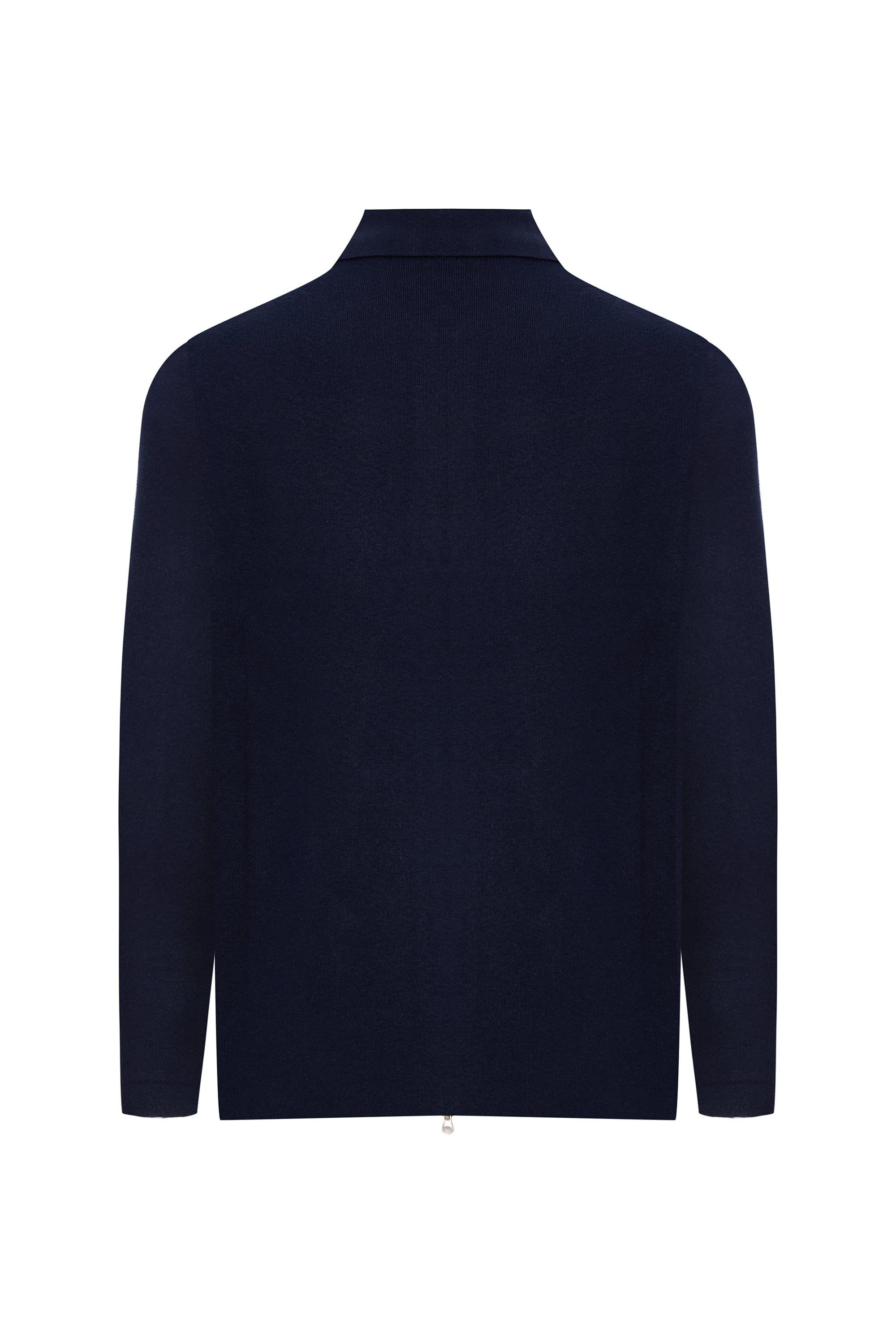 POLO YAKA CEPLİ FERMUARLI KAZAK