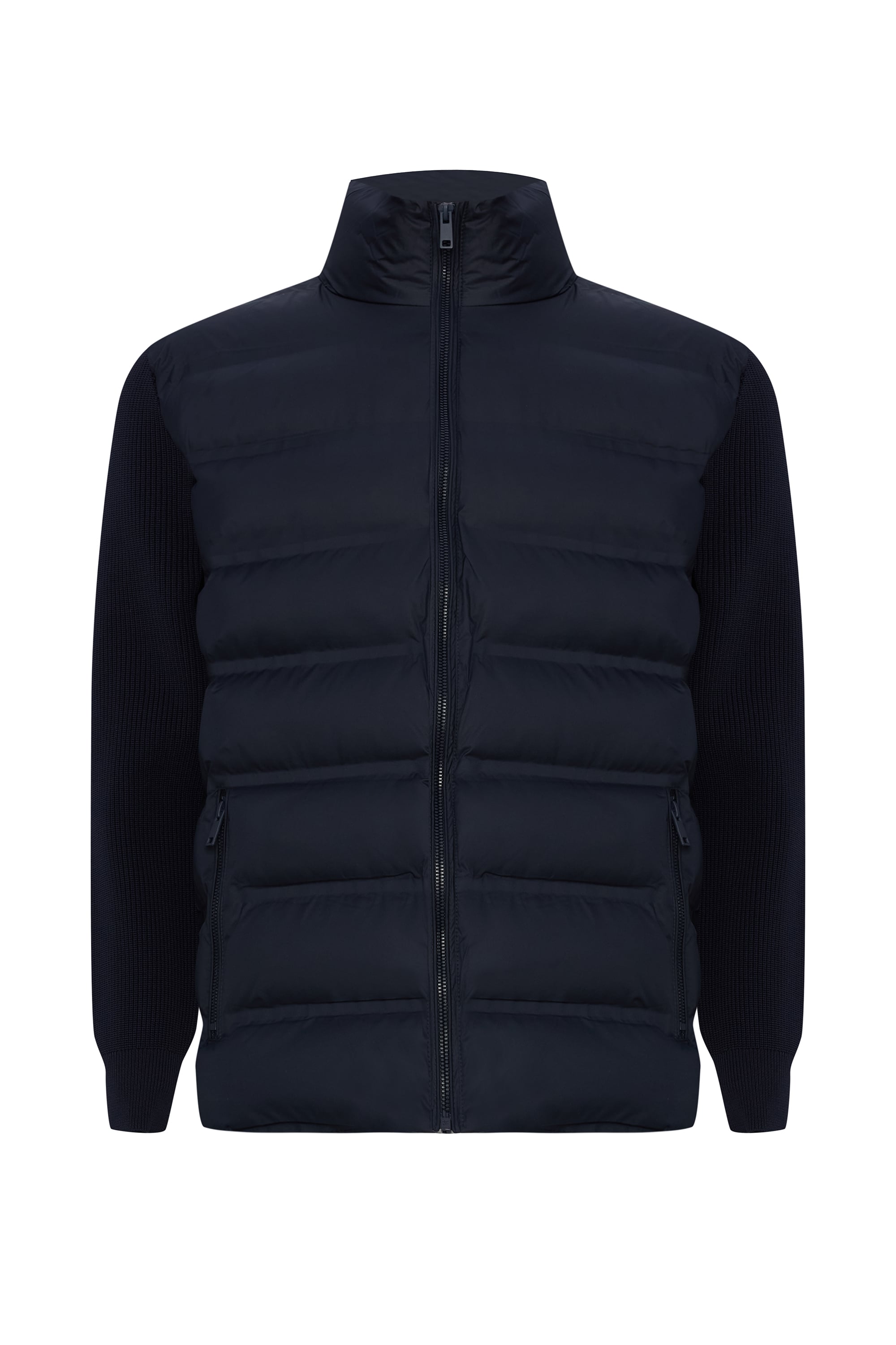 ÖRME KOL DİK YAKA ŞİŞME MONT