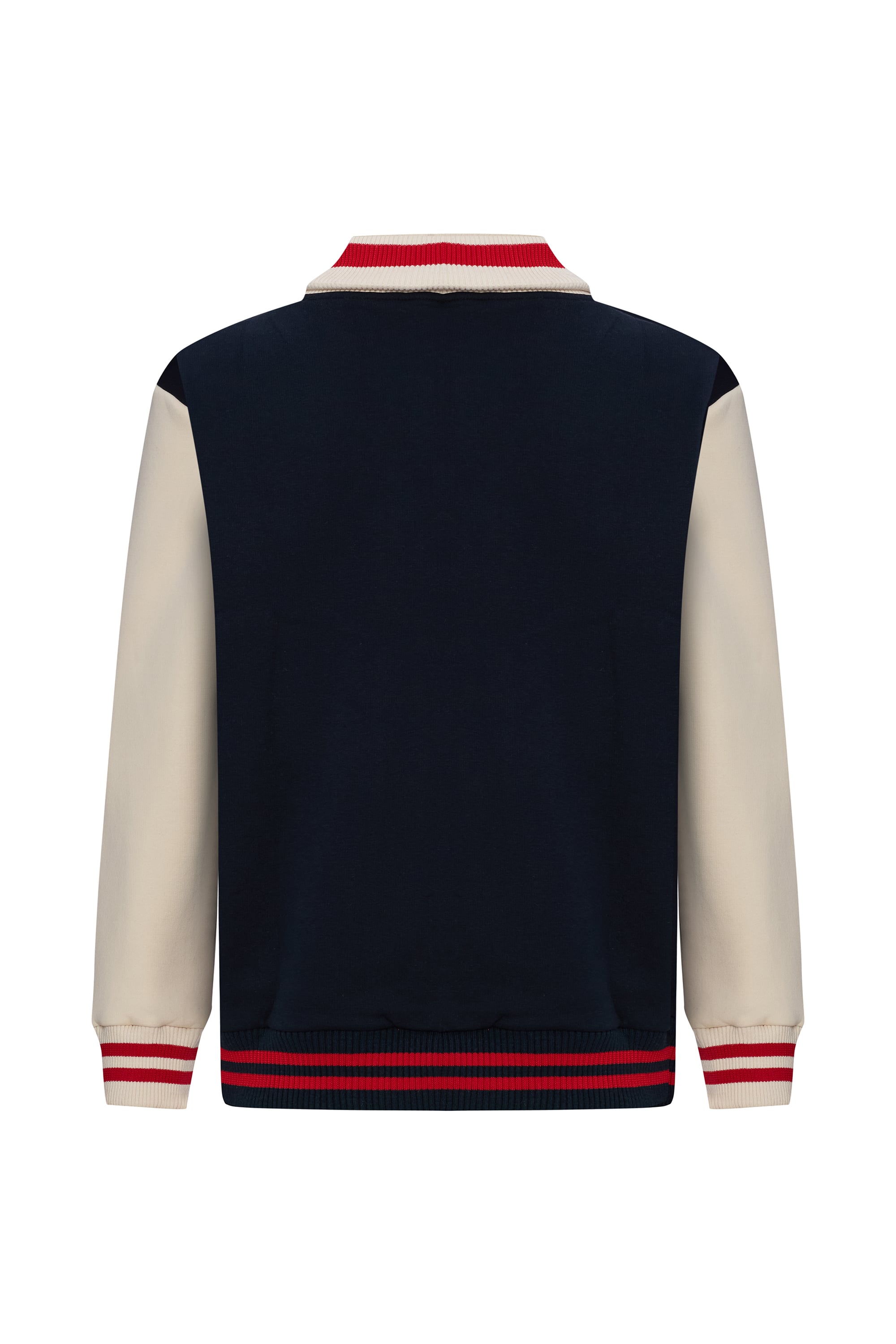 KOLEJ MODEL NAKIŞLI OVERSIZE SWEATSHIRT