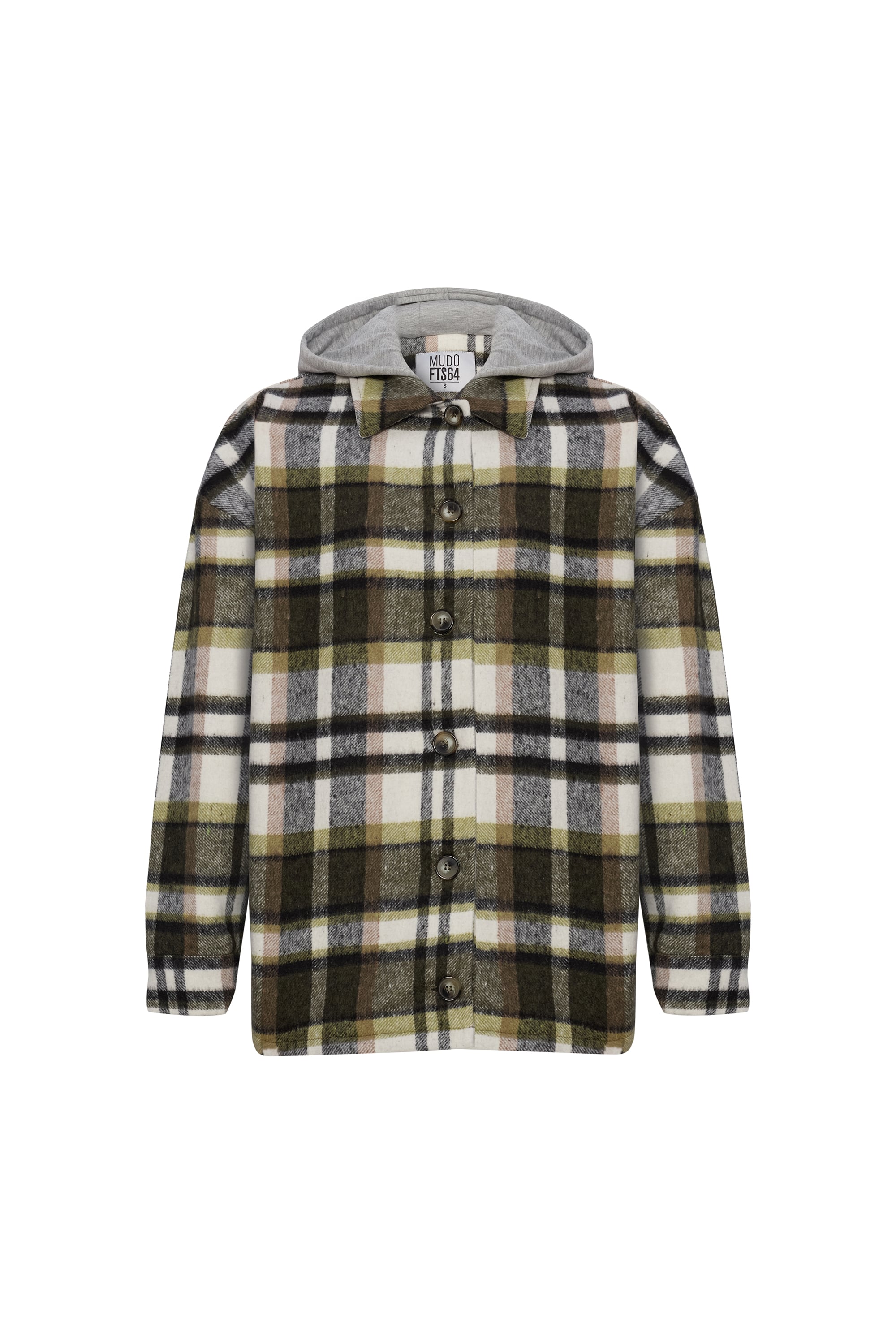 EKOSELİ KAPÜŞONLU GÖMLEK CEKET