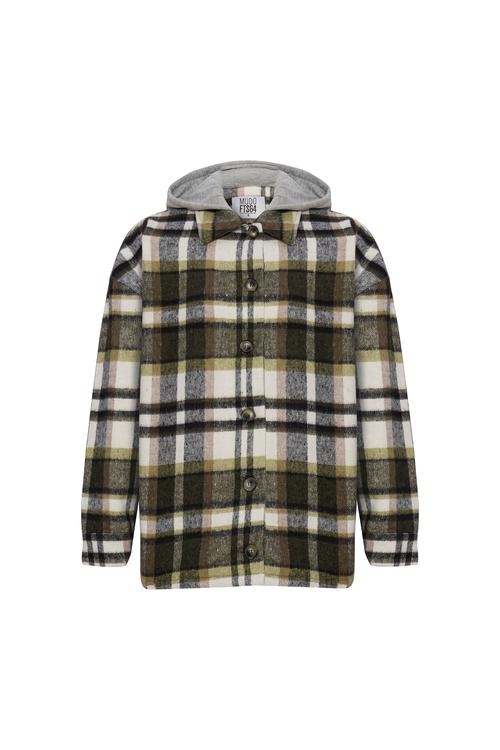 EKOSELİ KAPÜŞONLU GÖMLEK CEKET