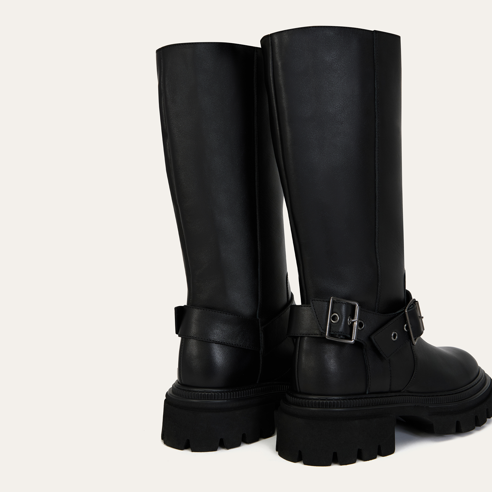 HAKİKİ DERİ KEMER DETAYLI ÇİZME