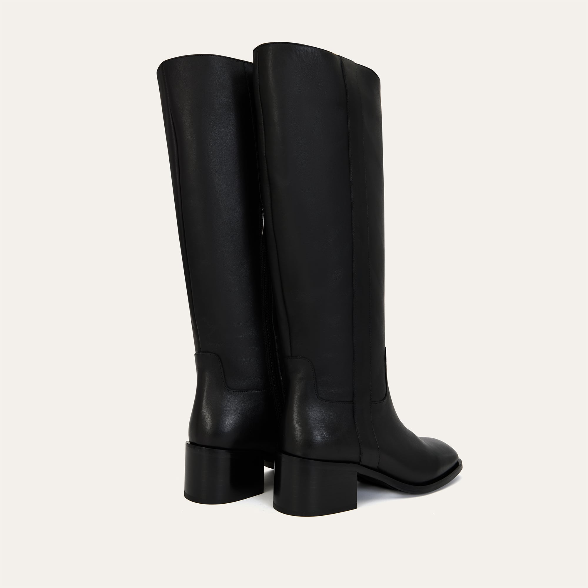 HAKİKİ DERİ KISA TOPUKLU ÇİZME