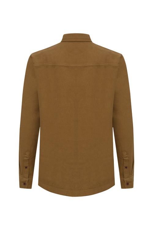 COMFORT FIT ÇİFT CEPLİ UZUN KOLLU GÖMLEK