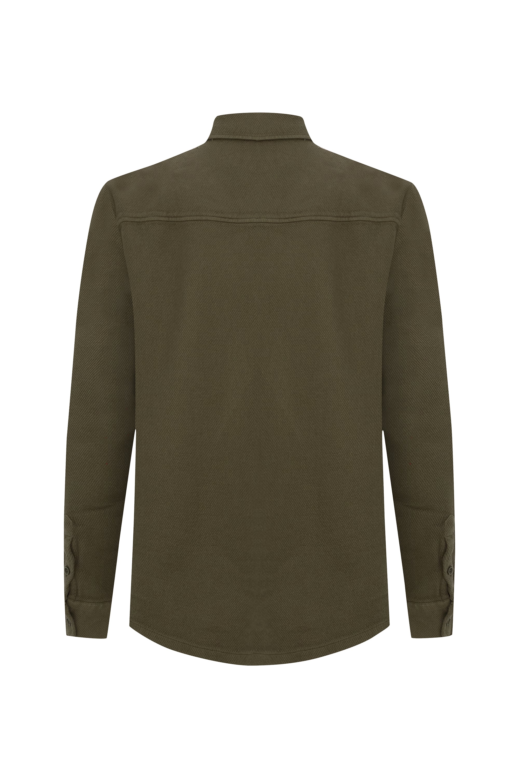 COMFORT FIT ÇİFT CEPLİ UZUN KOLLU GÖMLEK