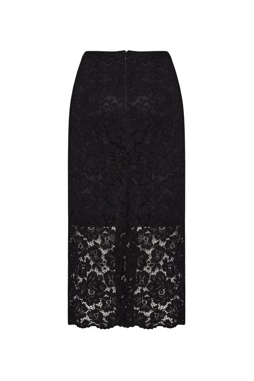  DANTEL NAKIŞLI MİDİ ETEK