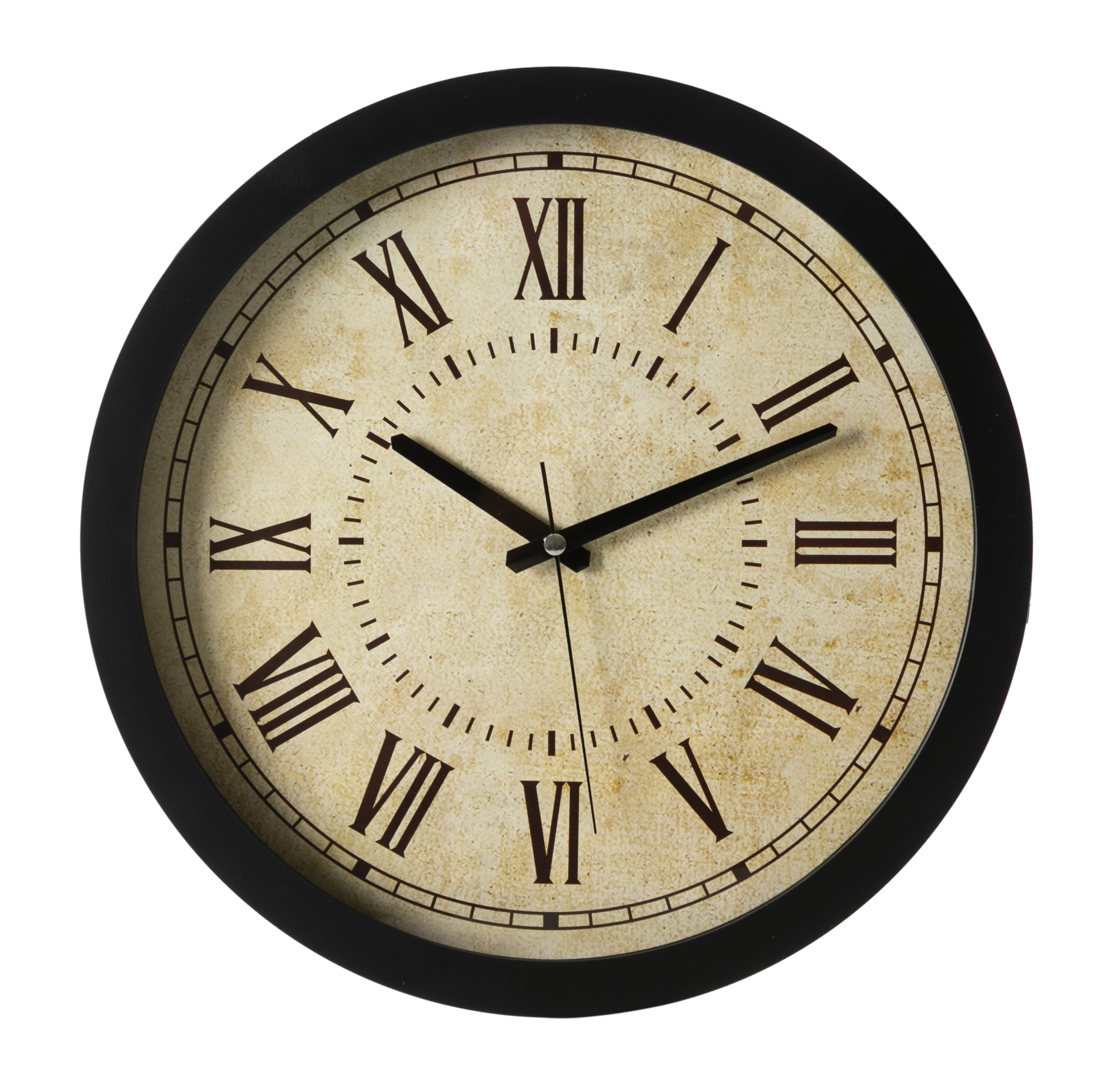 ALBAN DUVAR SAATİ SİYAH 35CM