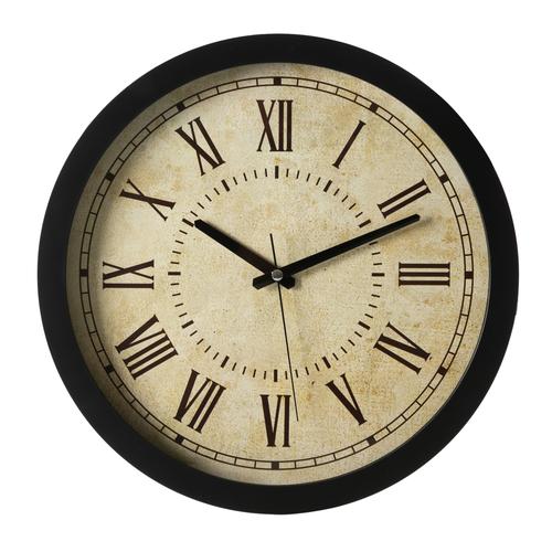  ALBAN DUVAR SAATİ SİYAH 35CM