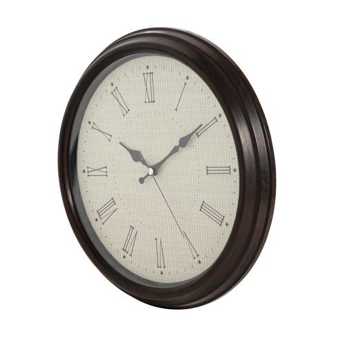  WICKER DUVAR SAATİ KAHVERENGİ 33CM