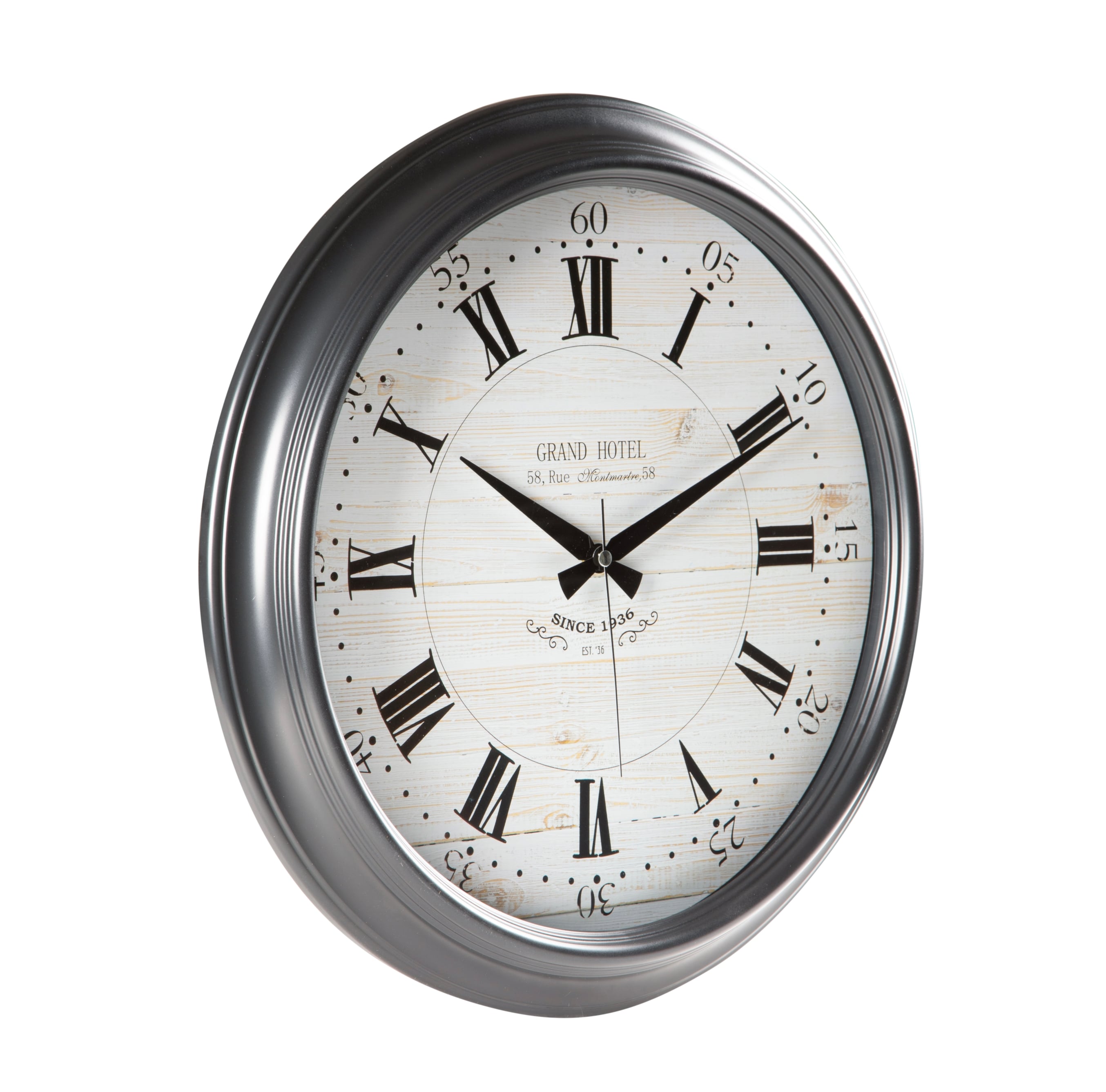 GRAND HOTEL DUVAR SAATİ SİYAH 46CM