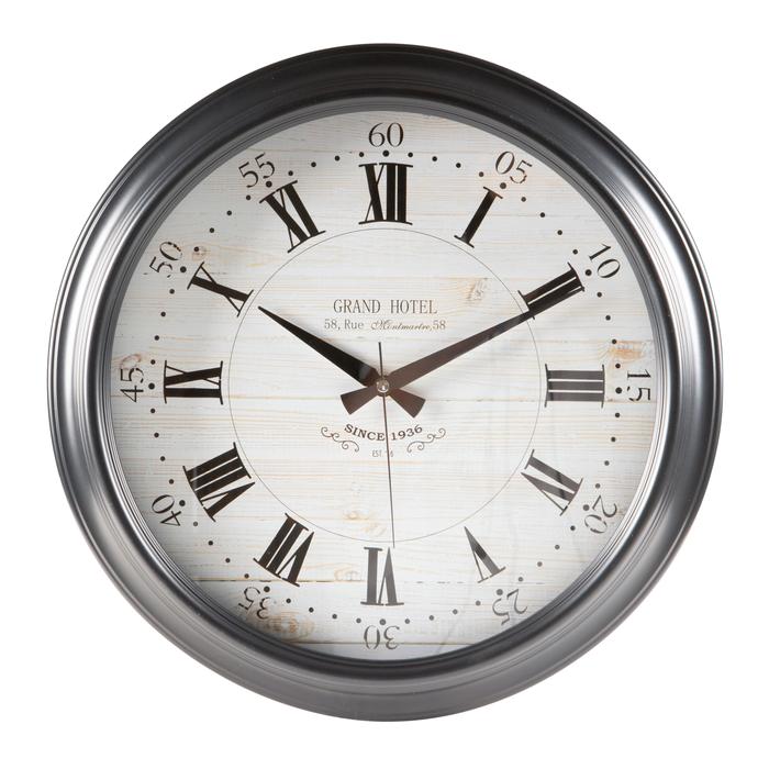 GRAND HOTEL DUVAR SAATİ SİYAH 46CM