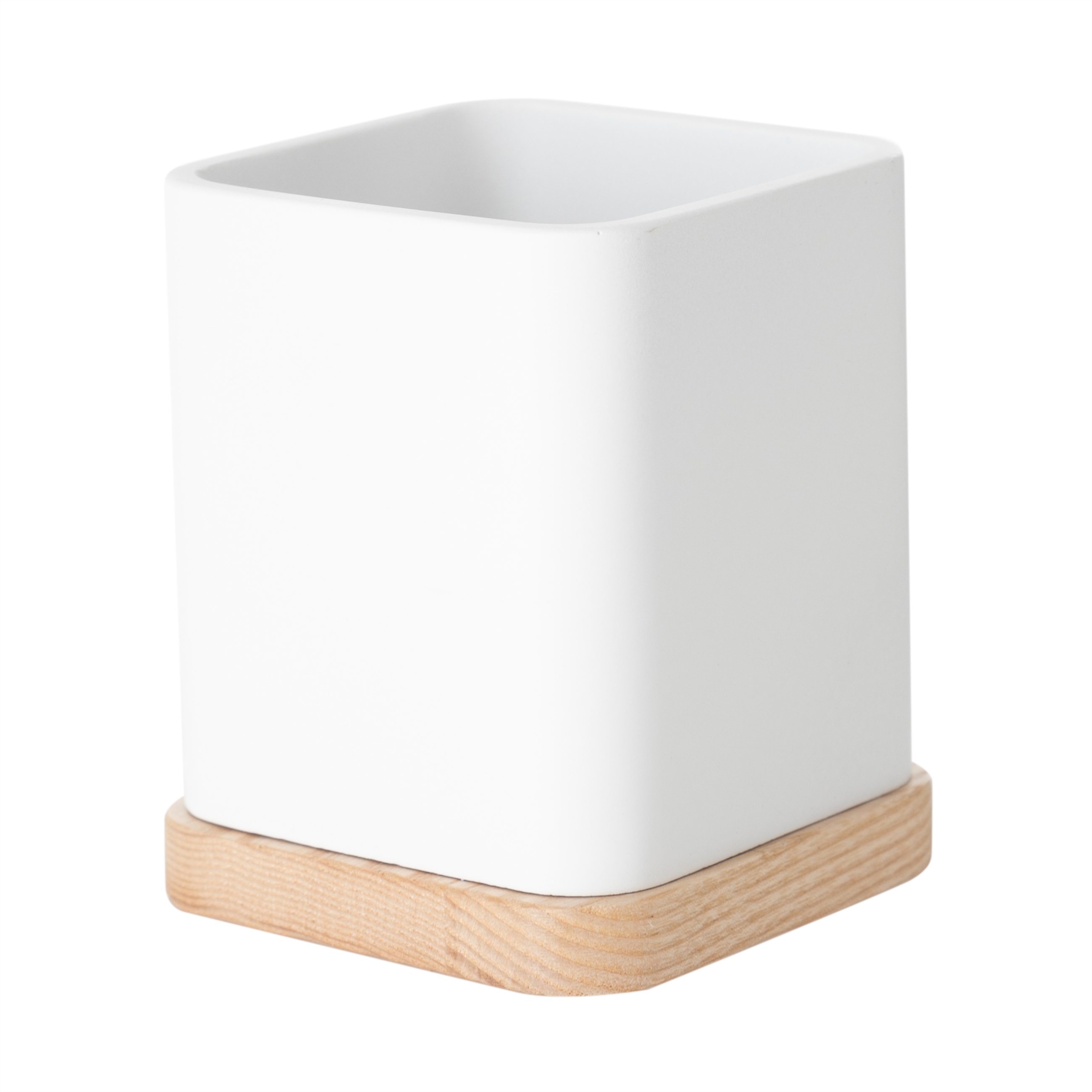 BOHO DİŞ FIRÇALIK BEYAZ 8,2X8,2X10