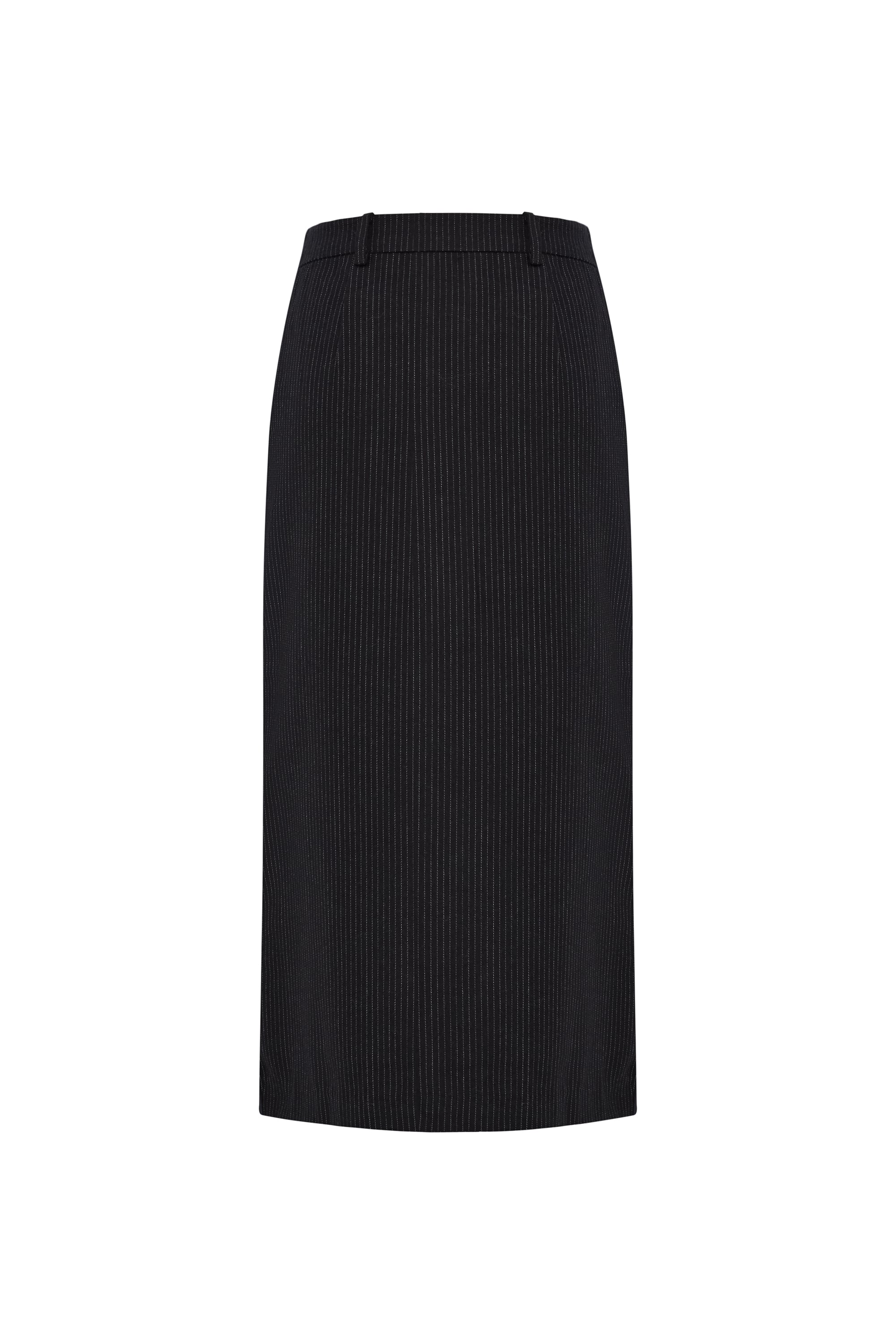 YÜN KARIŞIMLI YIRTMAÇLI MİDİ KALEM ETEK