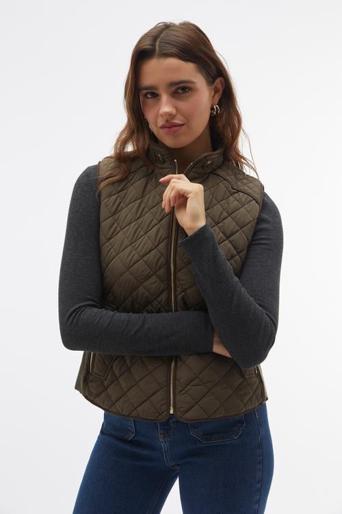  KAPİTONELİ DÜĞME DETAYLI YELEK