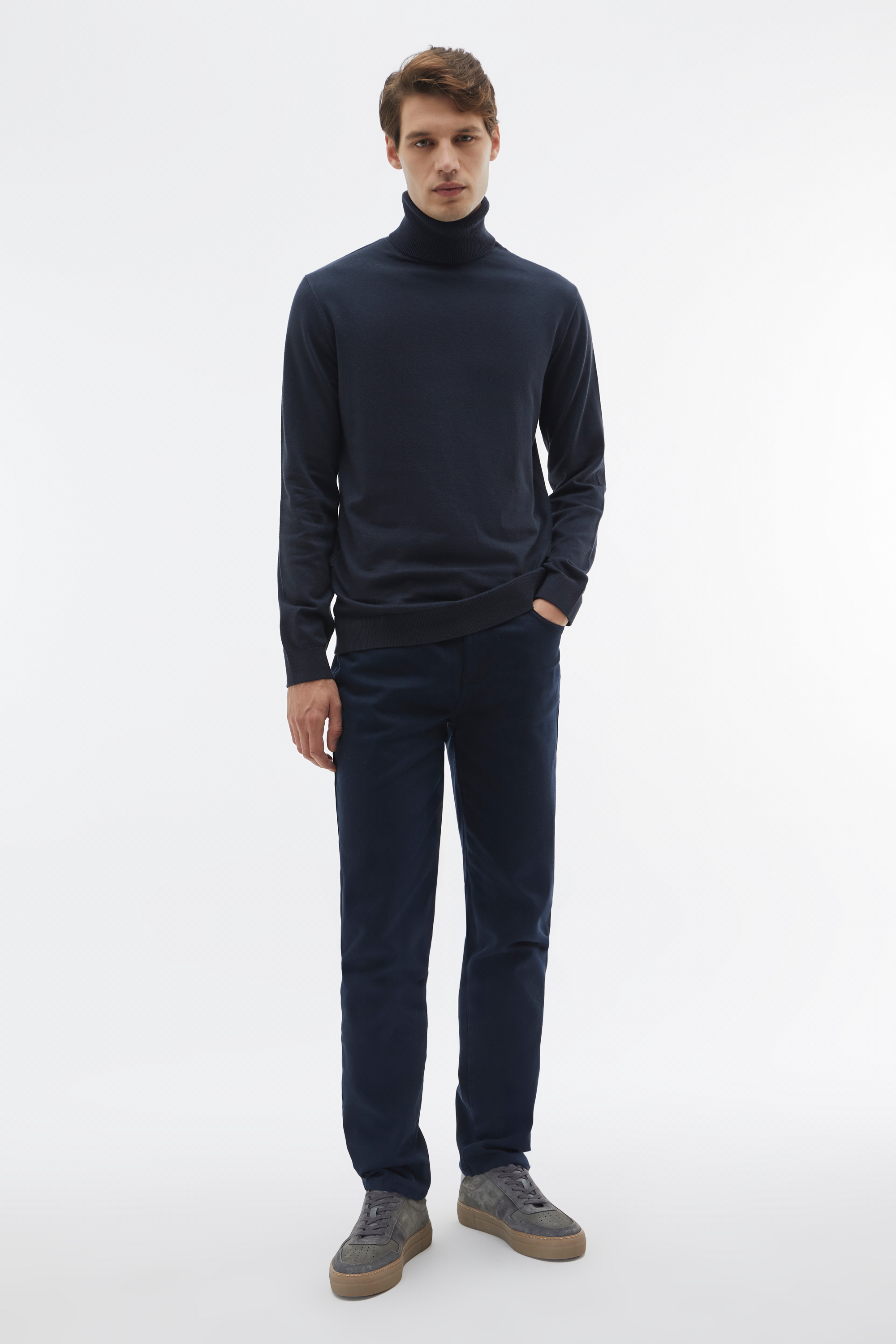 BALIKÇI YAKA TRİKO KAZAK