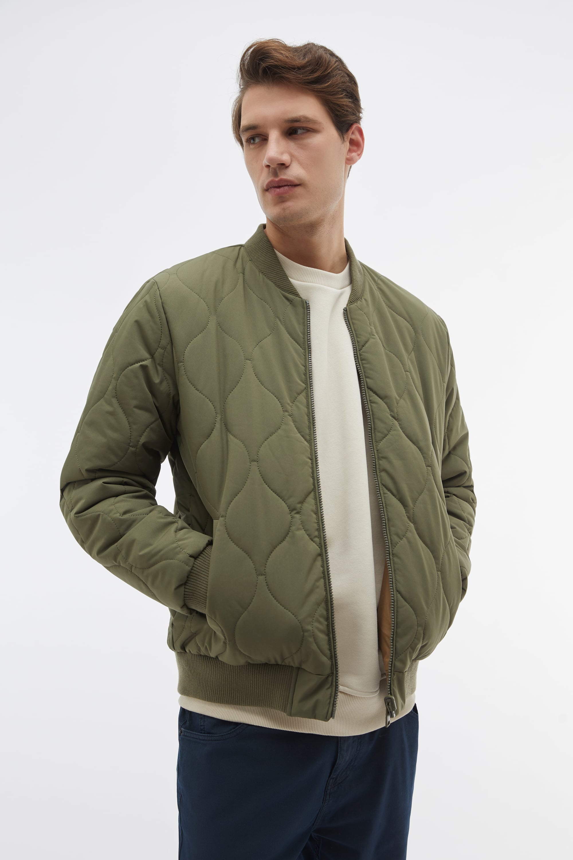 KAPİTONELİ BOMBER CEKET