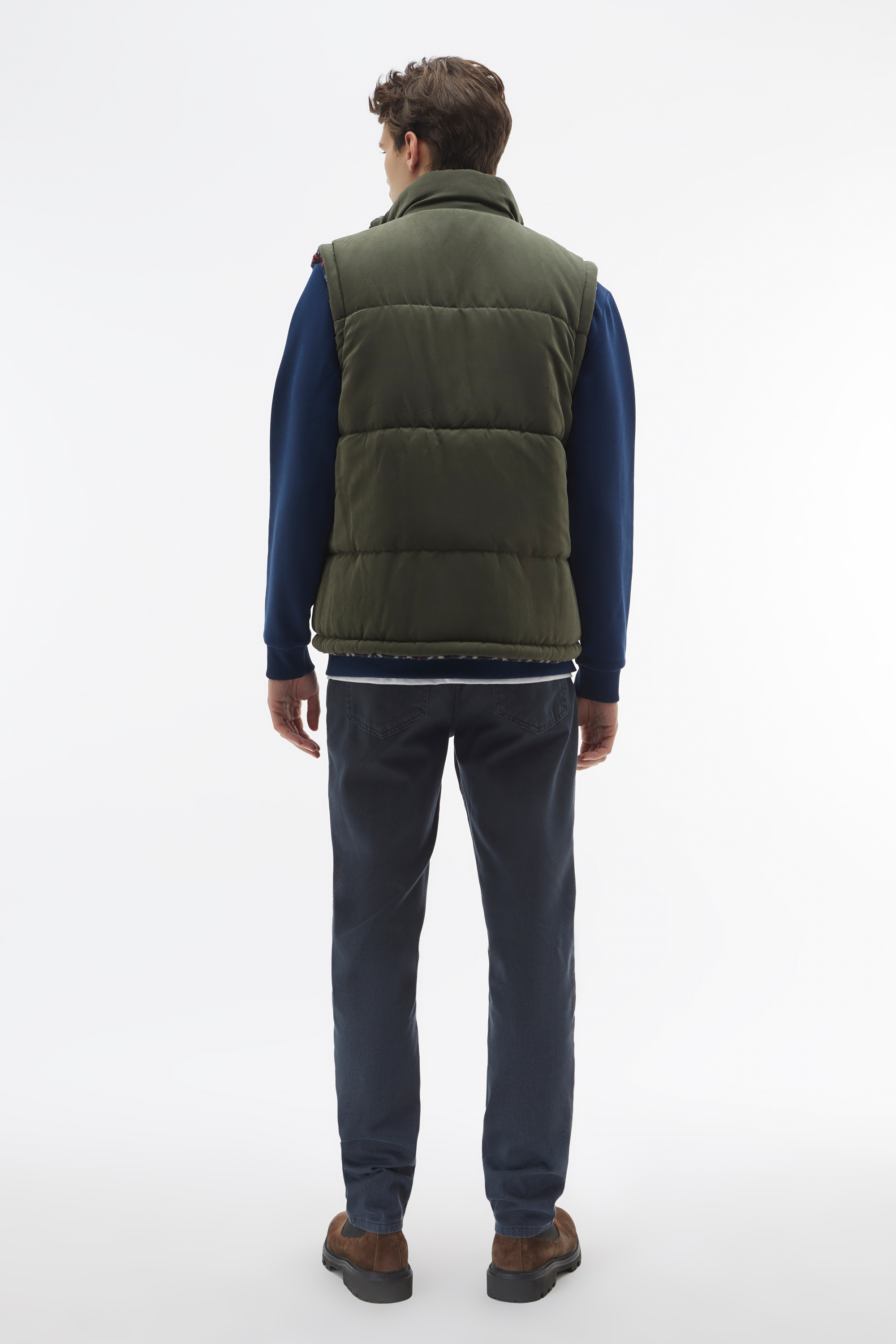 DESENLİ ÇİFT TARAFLI YELEK