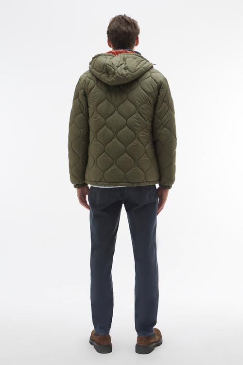 KAPİTONELİ ÇİFT TARAFLI KAPÜŞONLU MONT