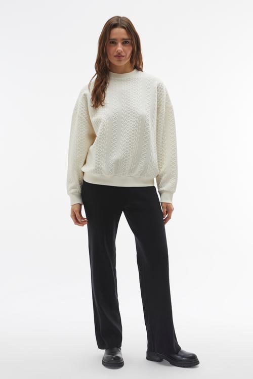 BELDEN BAĞLAMALI WIDE LEG PANTOLON