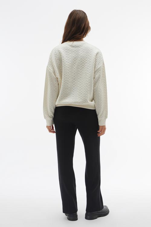 BELDEN BAĞLAMALI WIDE LEG PANTOLON