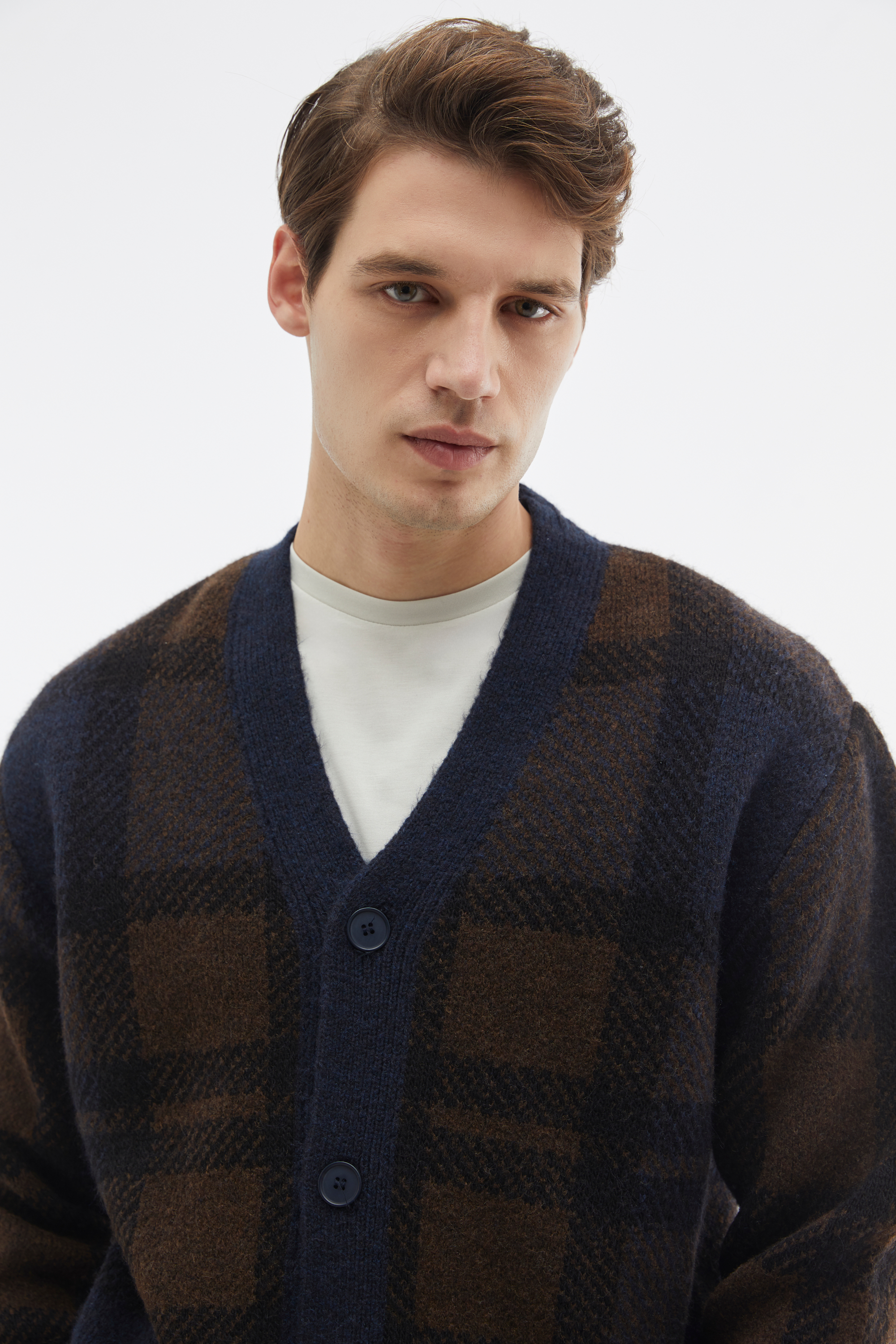 JAKARLI KARELİ LOOSE FIT HIRKA