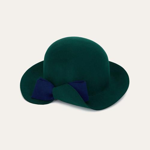  KURDELE DETAYLI FÖTR YÜN ŞAPKA