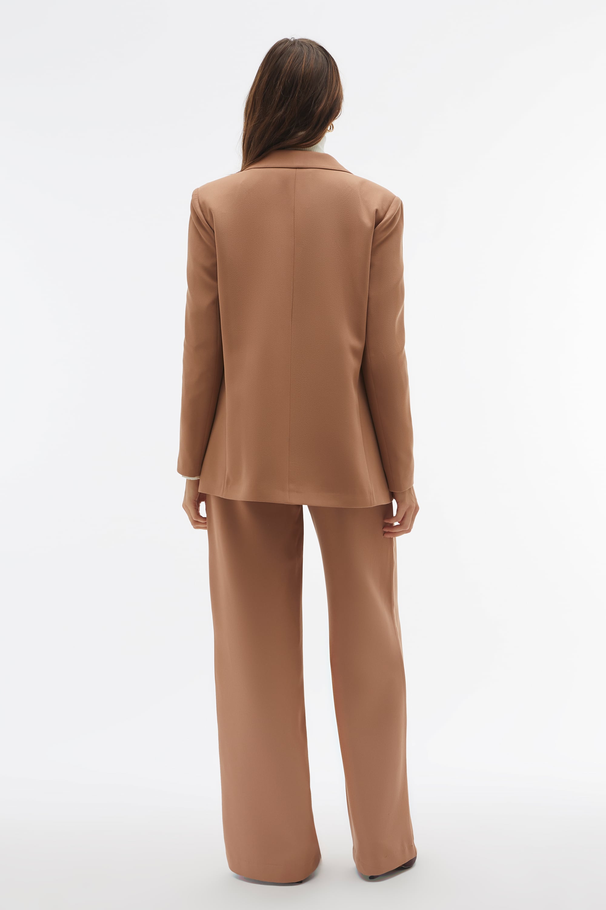 WIDE LEG PİLELİ PANTOLON