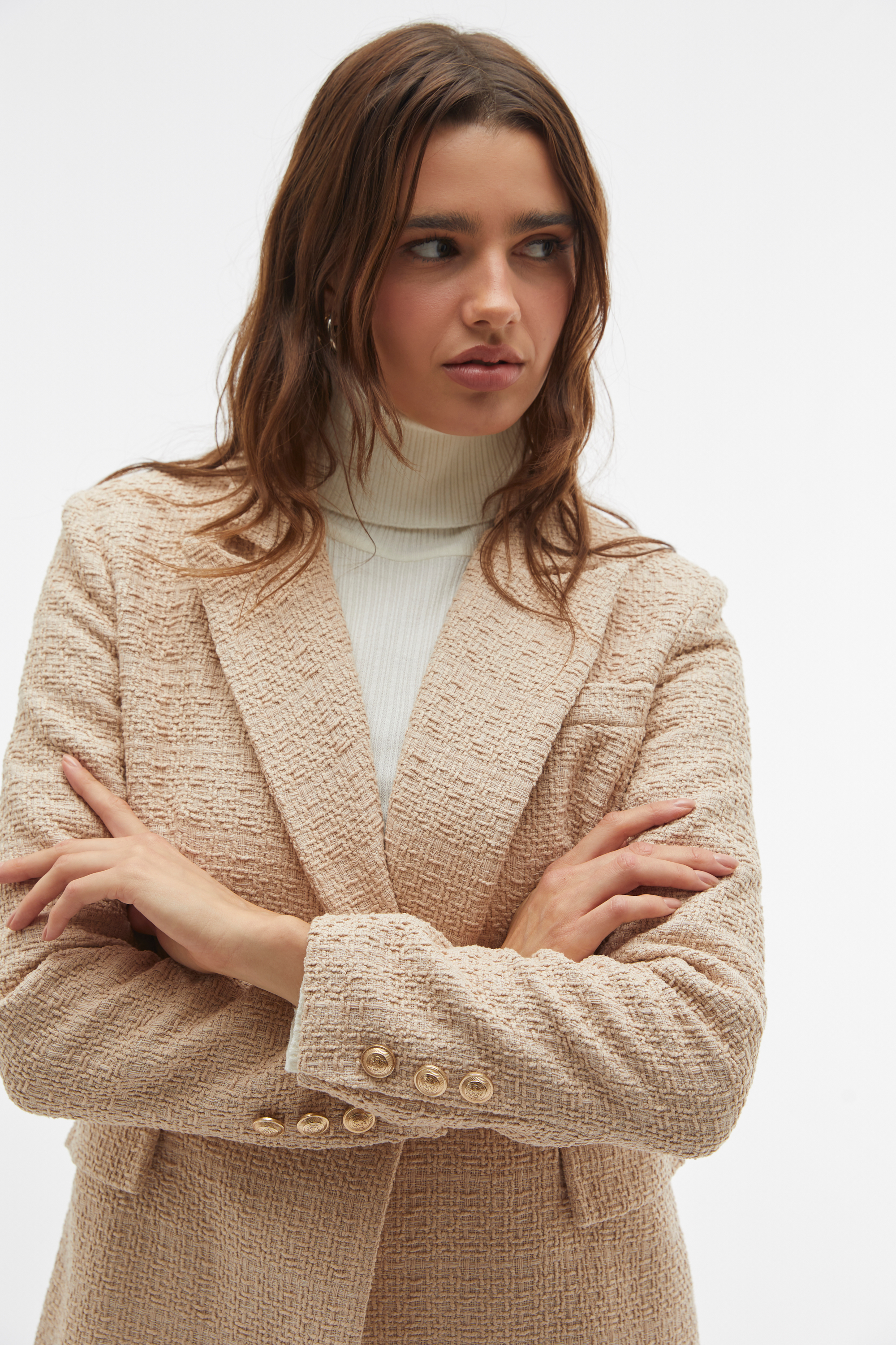 DÜĞMELİ BLAZER CEKET