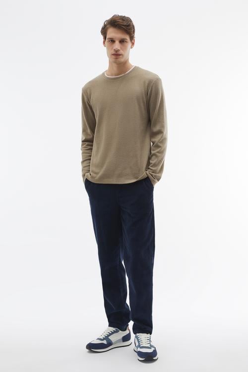 BİSİKLET YAKA SWEATSHIRT