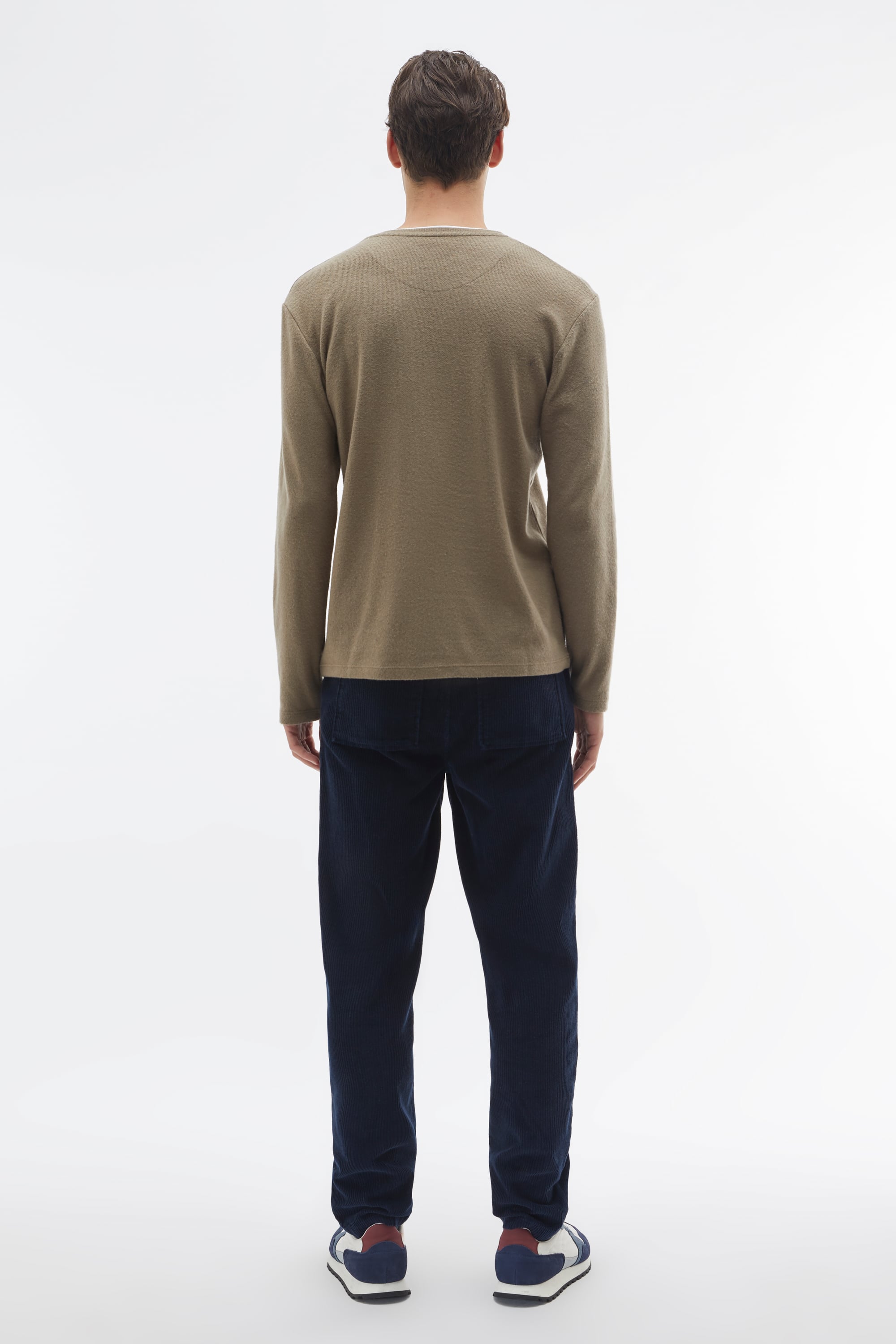 BİSİKLET YAKA SWEATSHIRT