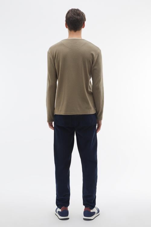 BİSİKLET YAKA SWEATSHIRT