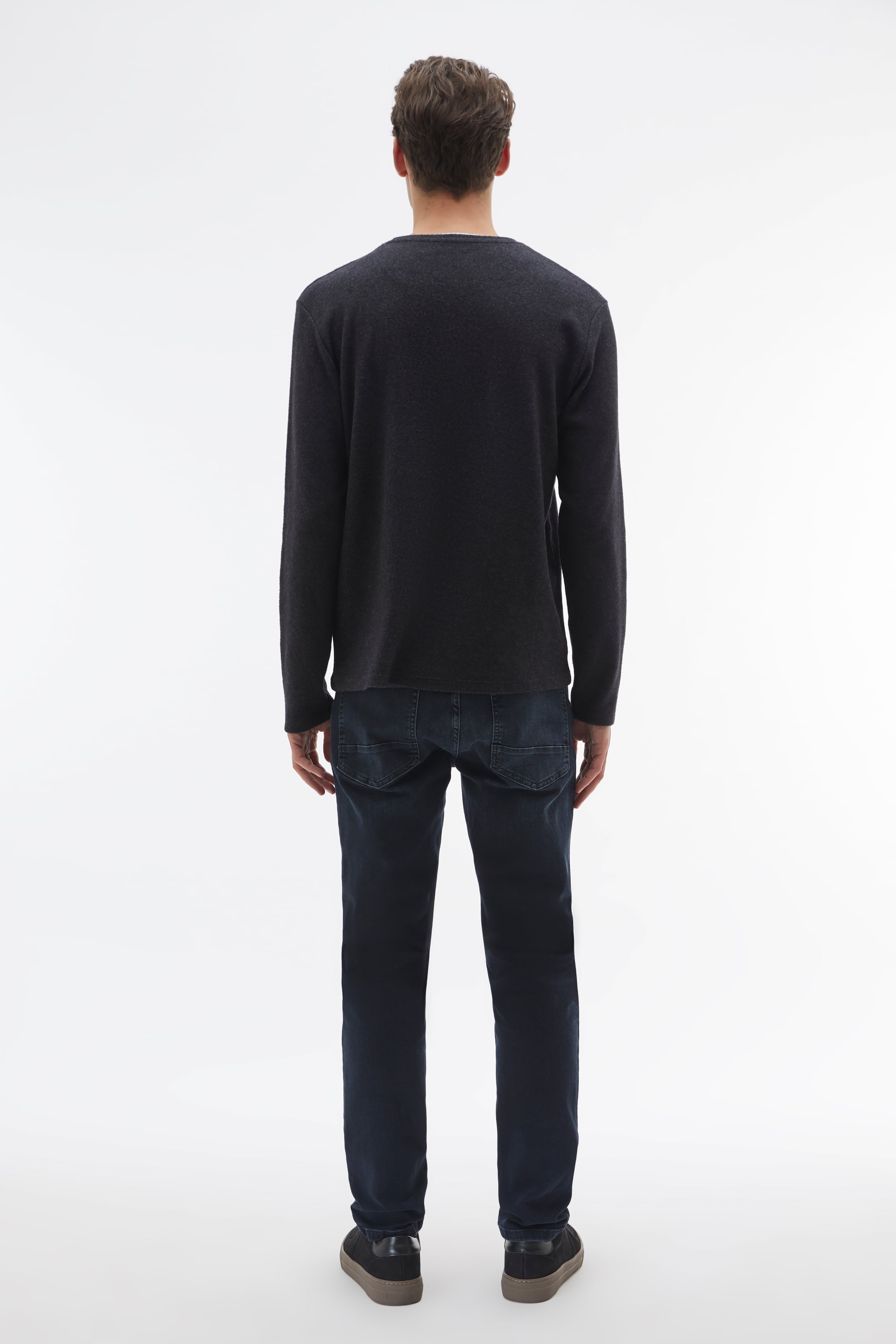 BİSİKLET YAKA SWEATSHIRT