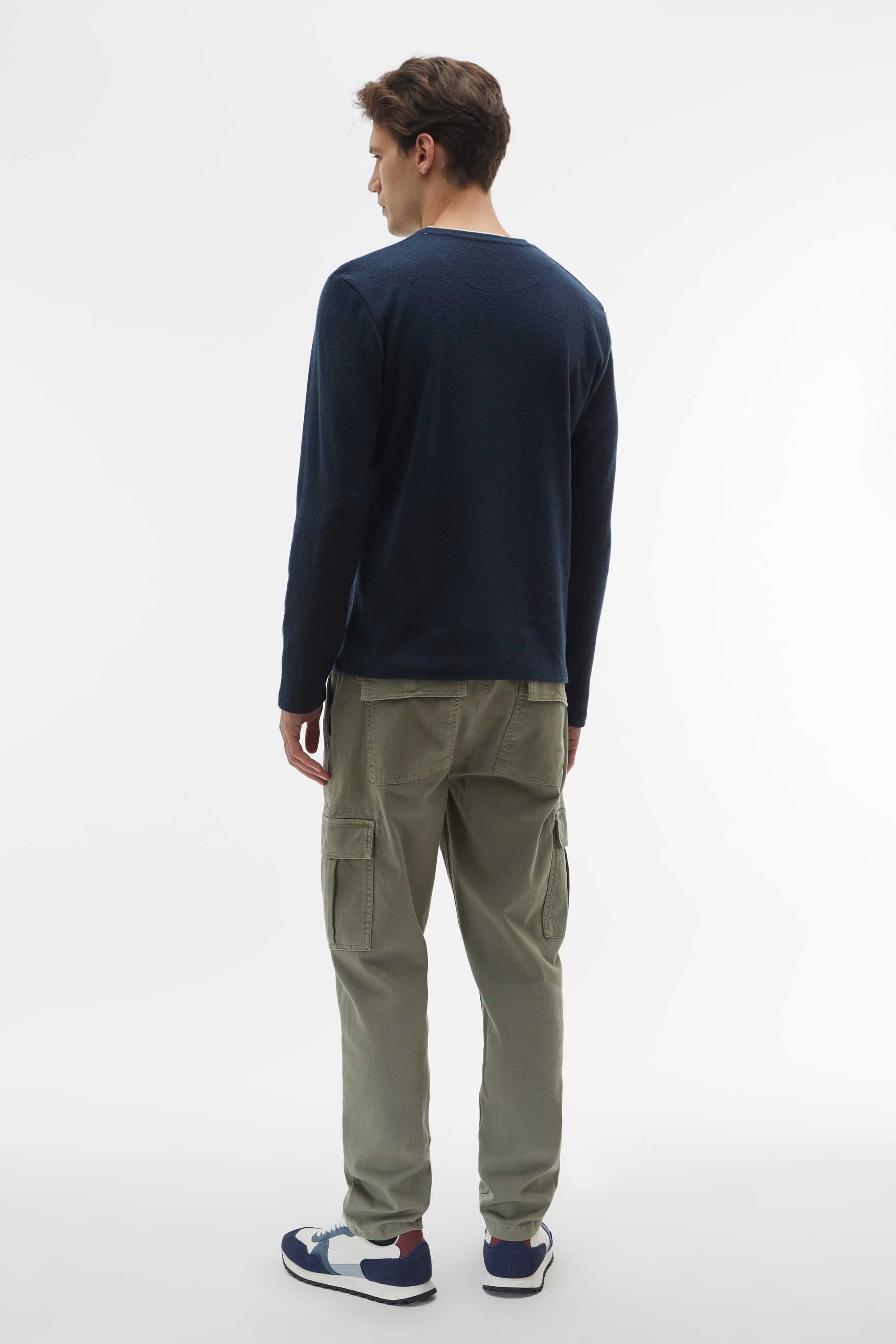 BİSİKLET YAKA SWEATSHIRT