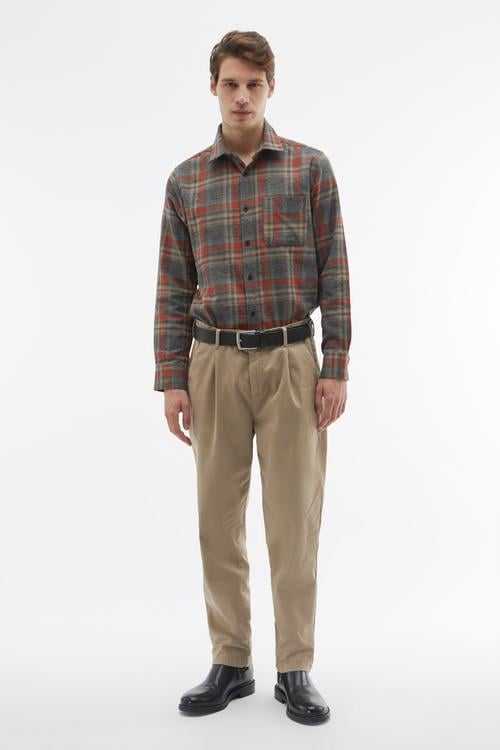  EKOSELİ REGULAR FIT UZUN KOLLU GÖMLEK