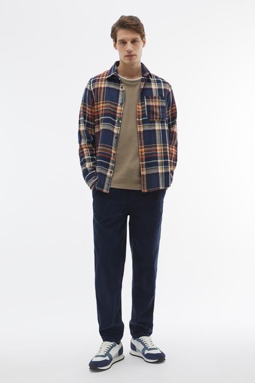 EKOSELİ REGULAR FIT UZUN KOLLU GÖMLEK