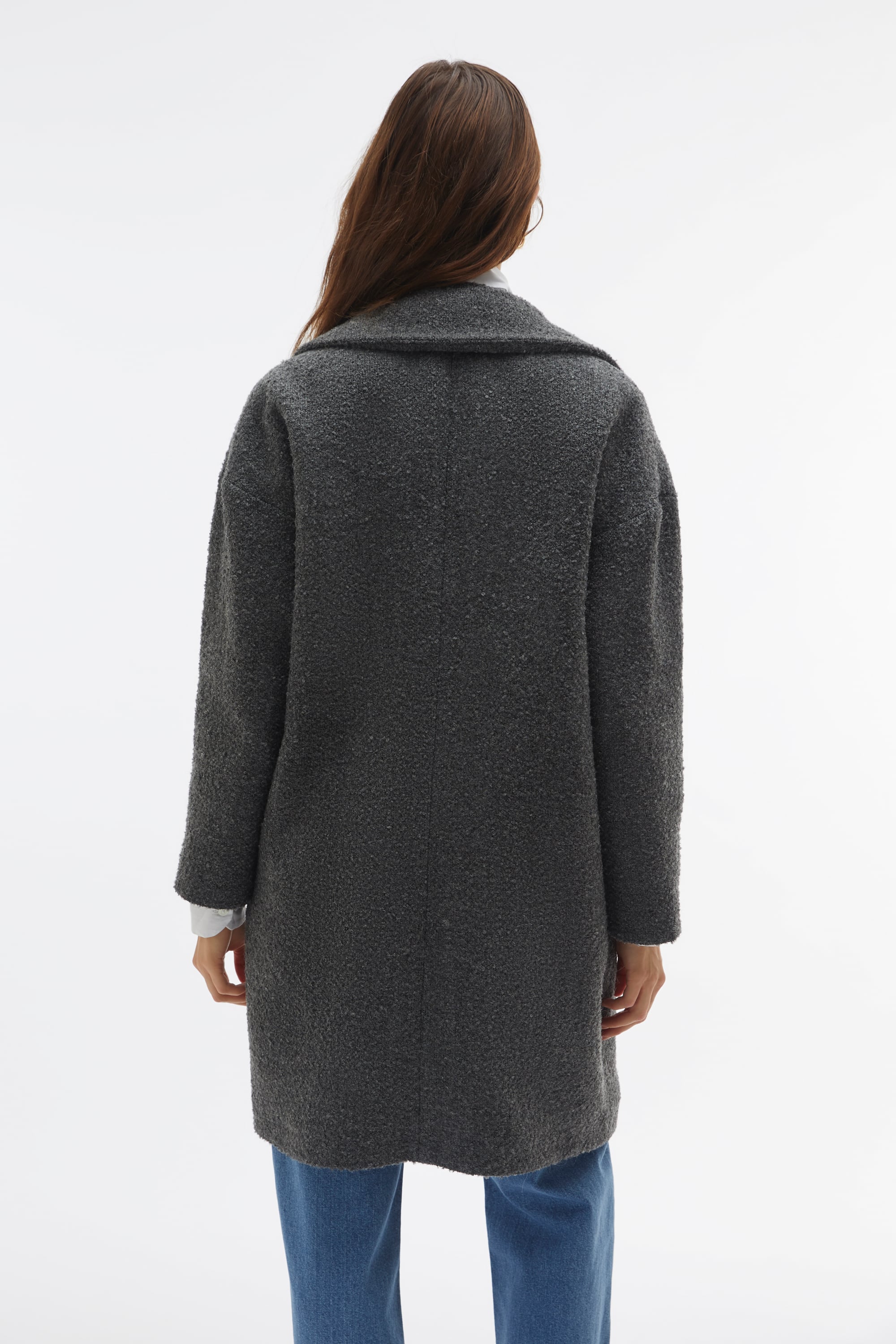 YÜN KARIŞIMLI UZUN KAŞE KABAN