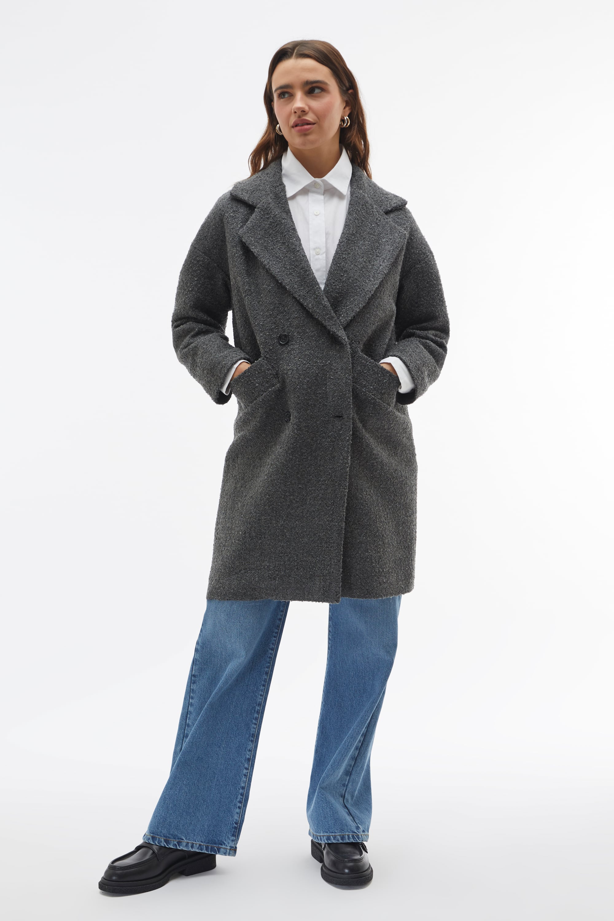 YÜN KARIŞIMLI UZUN KAŞE KABAN