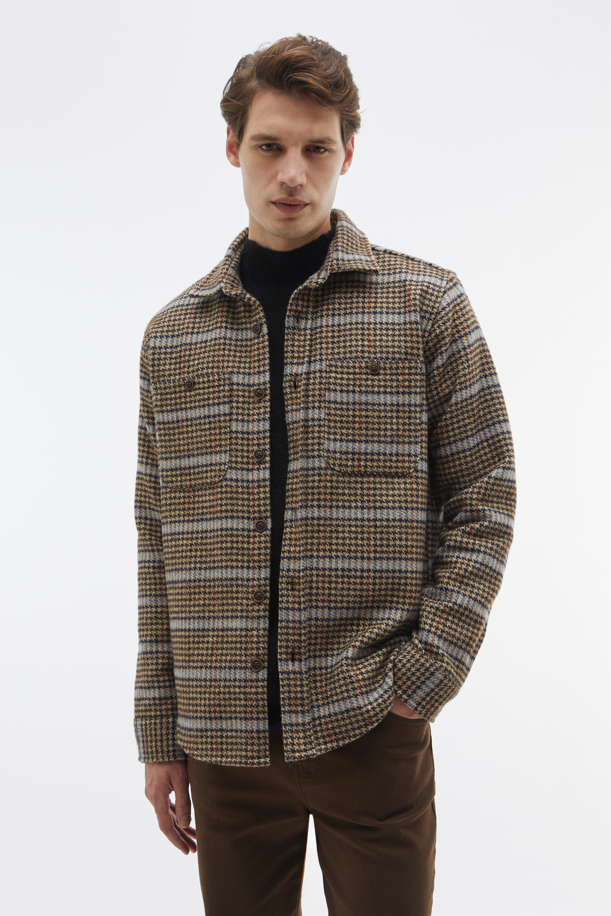 EKOSELİ COMFORT FIT UZUN KOLLU GÖMLEK