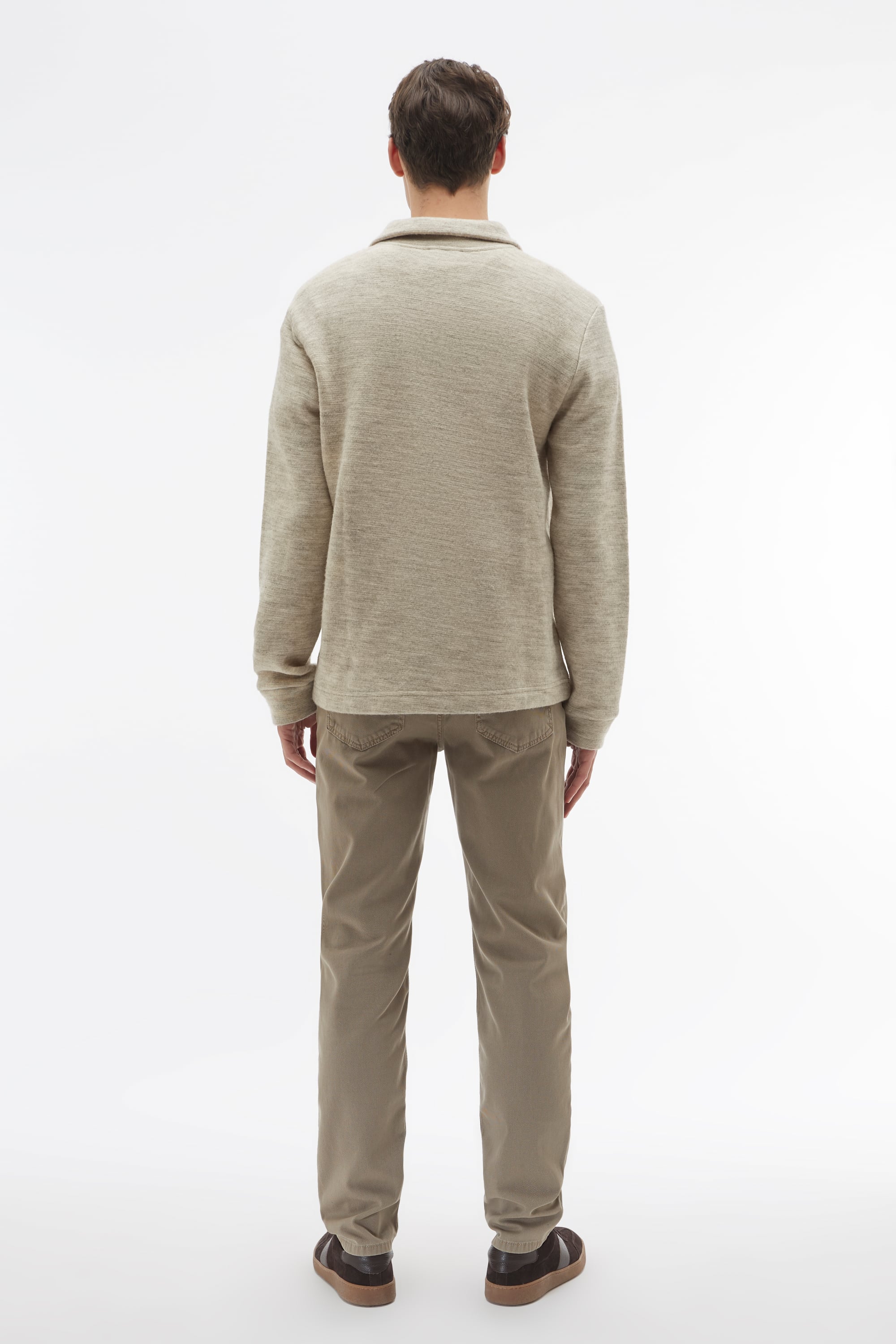 POLO YAKA SWEATSHIRT