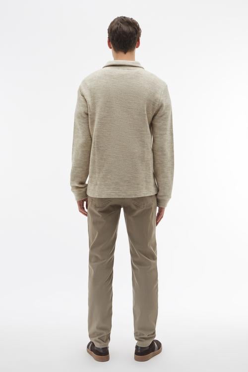 POLO YAKA SWEATSHIRT