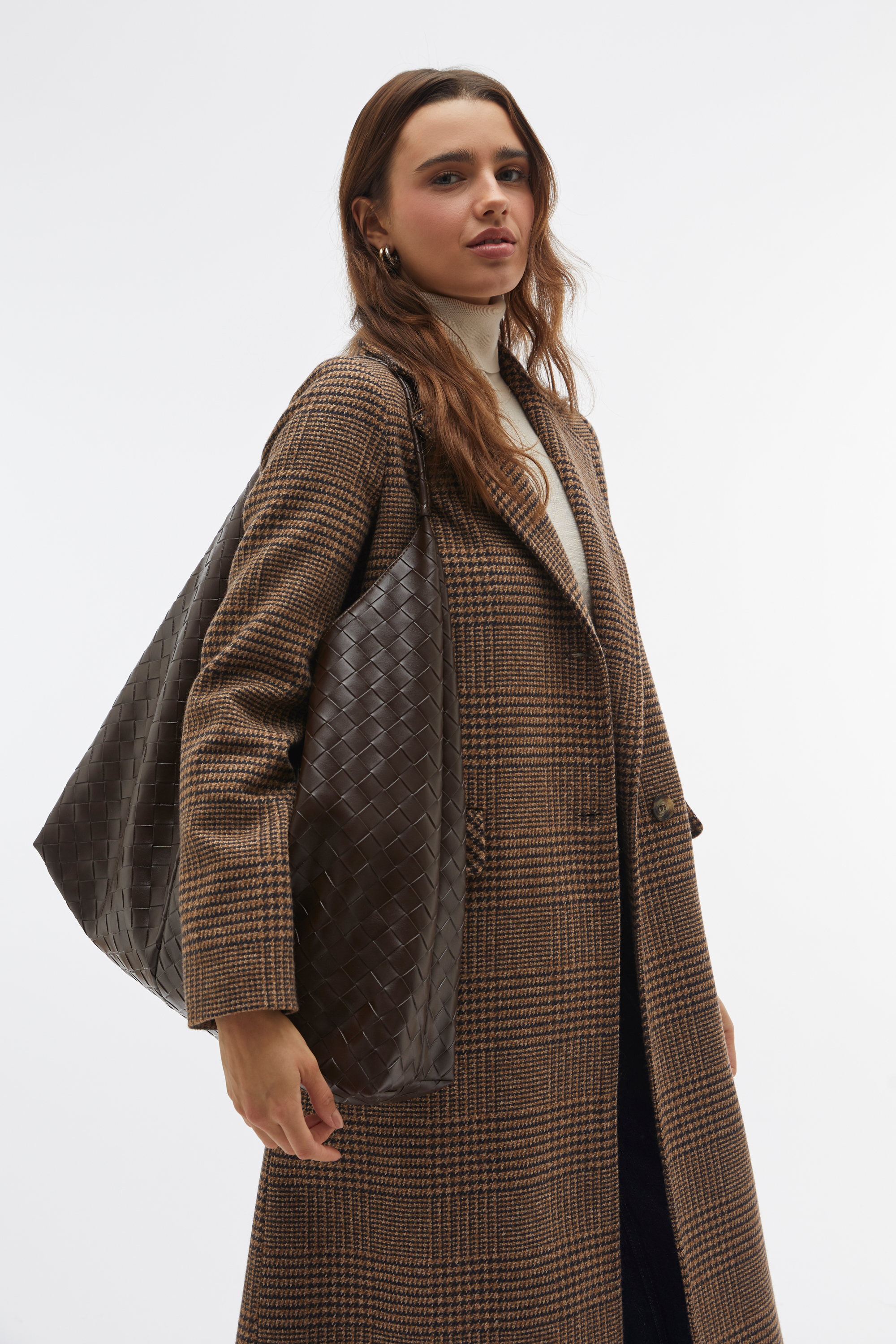 EKOSE DESENLİ UZUN KABAN