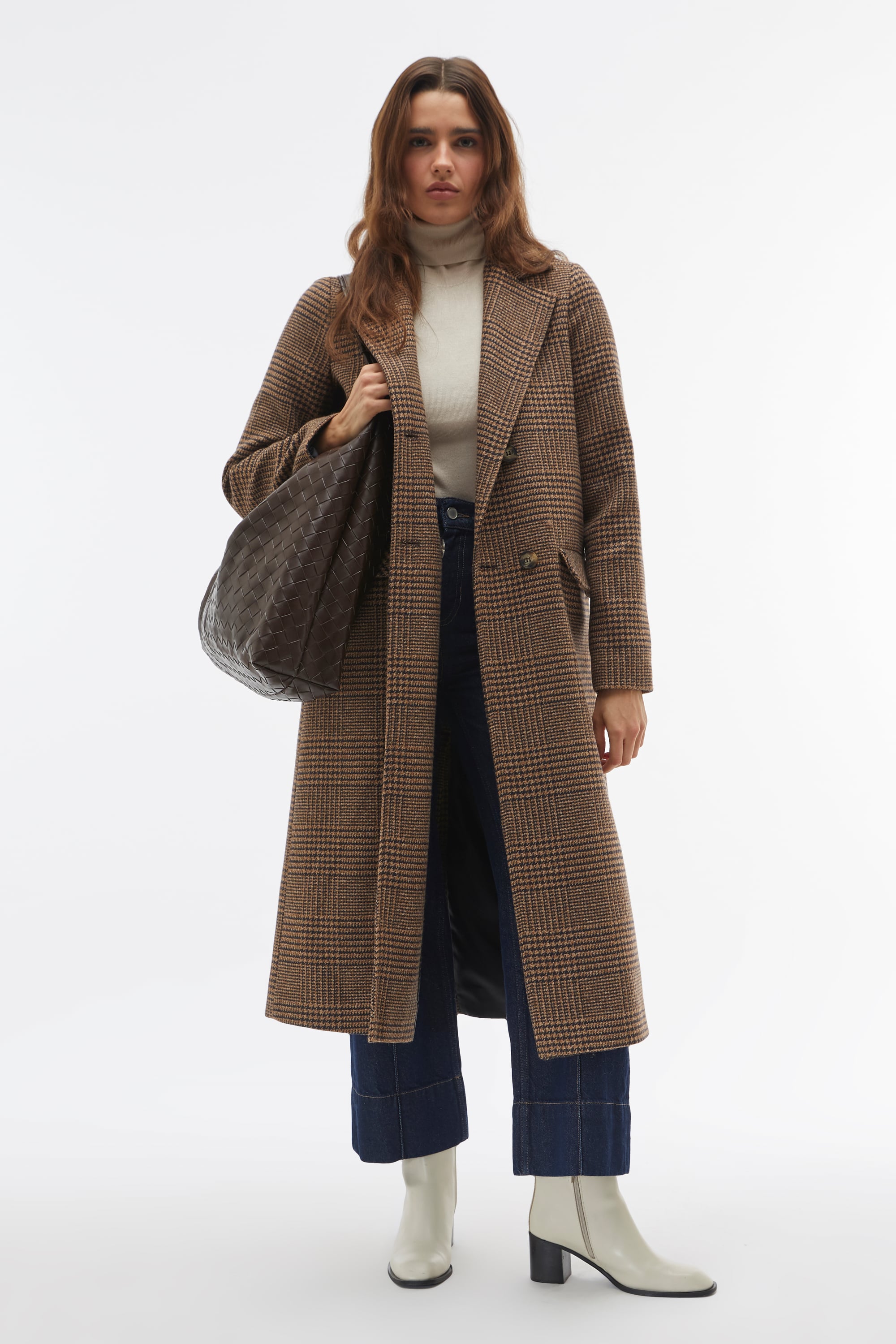 EKOSE DESENLİ UZUN KABAN